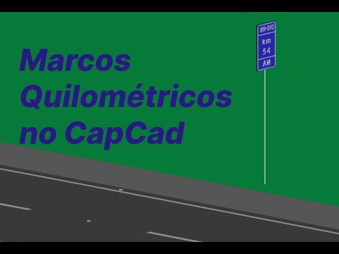 CapAuto — marcos quilométricos e placas de confirmação inseridos automaticamente