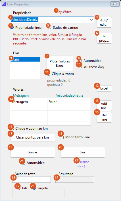 Alignment properties, tools panel open