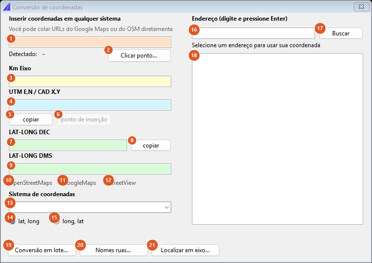 Coordinate Conversion
