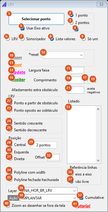 LRV, Value list mode