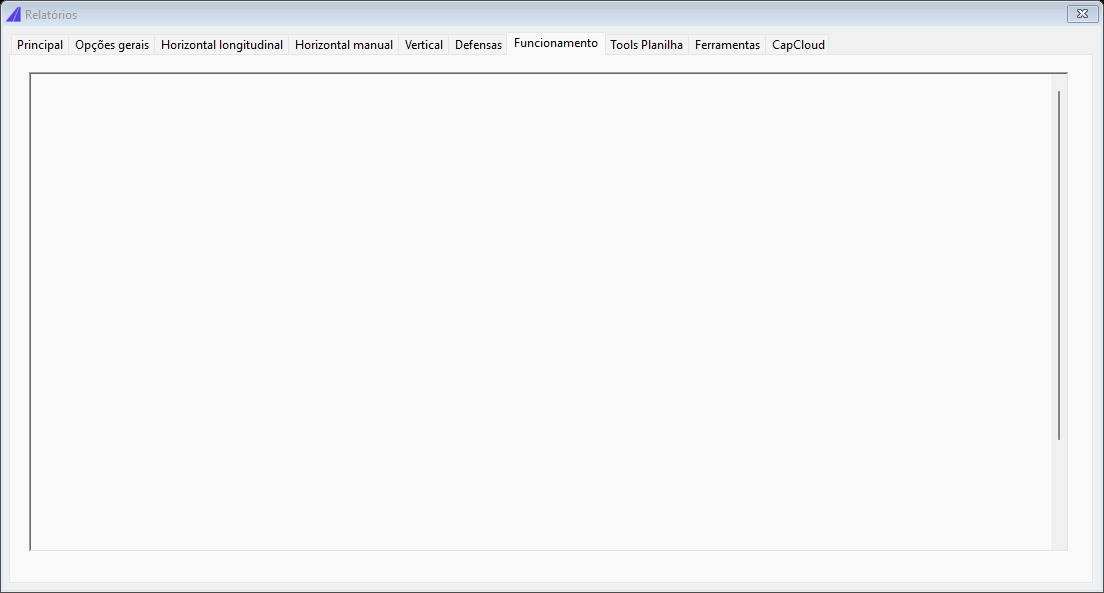 Reports, How it works tab