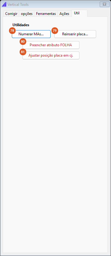 Fix Traffic Signs, Util tab